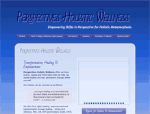 Tablet Screenshot of perspectivesholistic.com